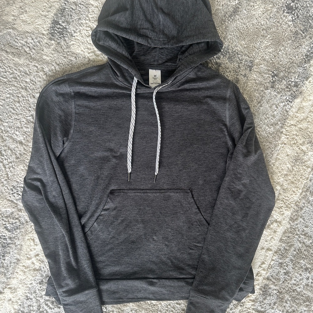 Member's Mark Ladies' Favorite Soft Hoodie Size S Black Heather